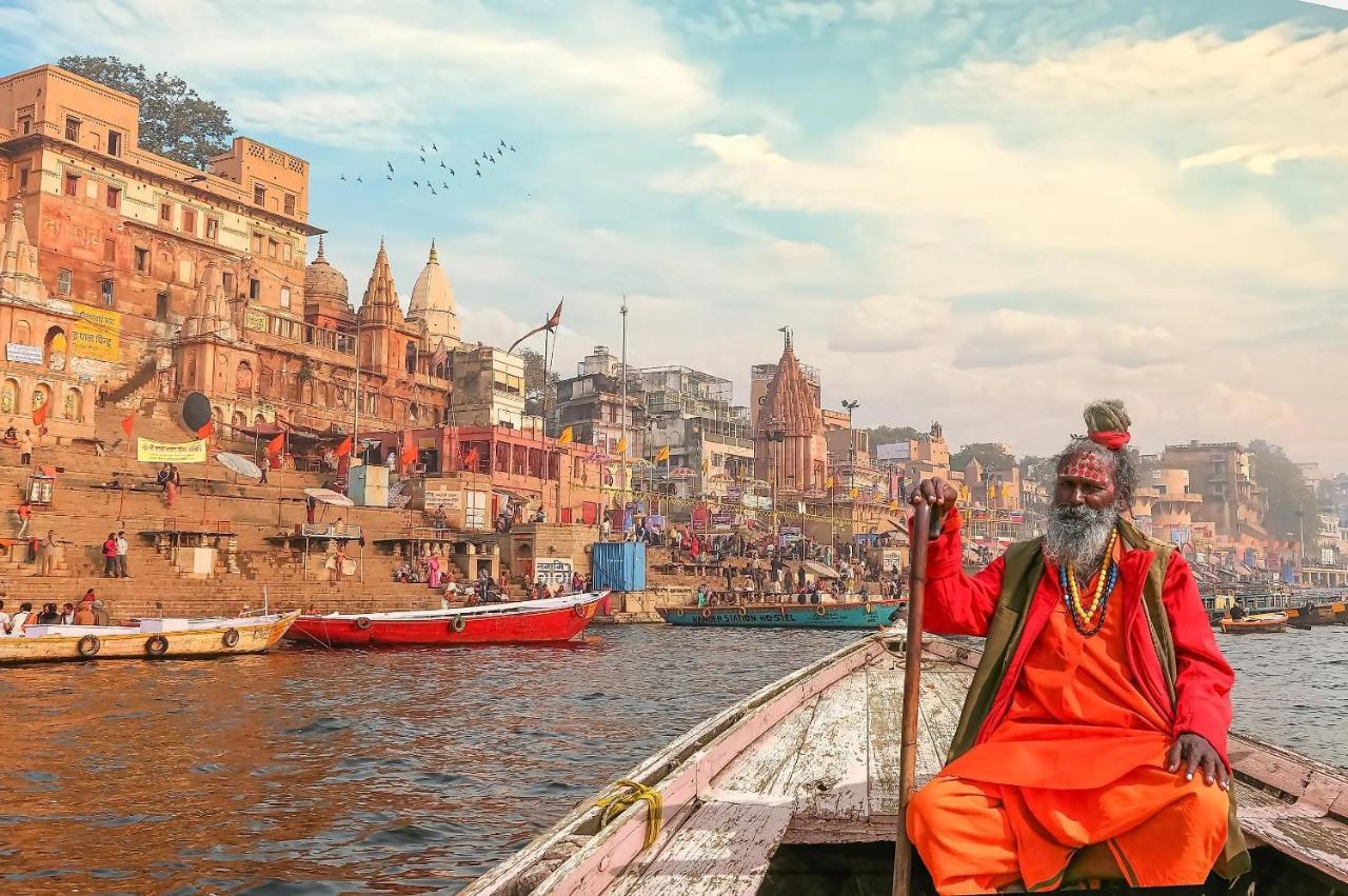Sankardev Guest House D24 35 Benares Buitenkant foto