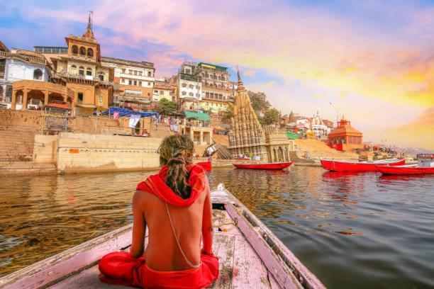 Sankardev Guest House D24 35 Benares Buitenkant foto